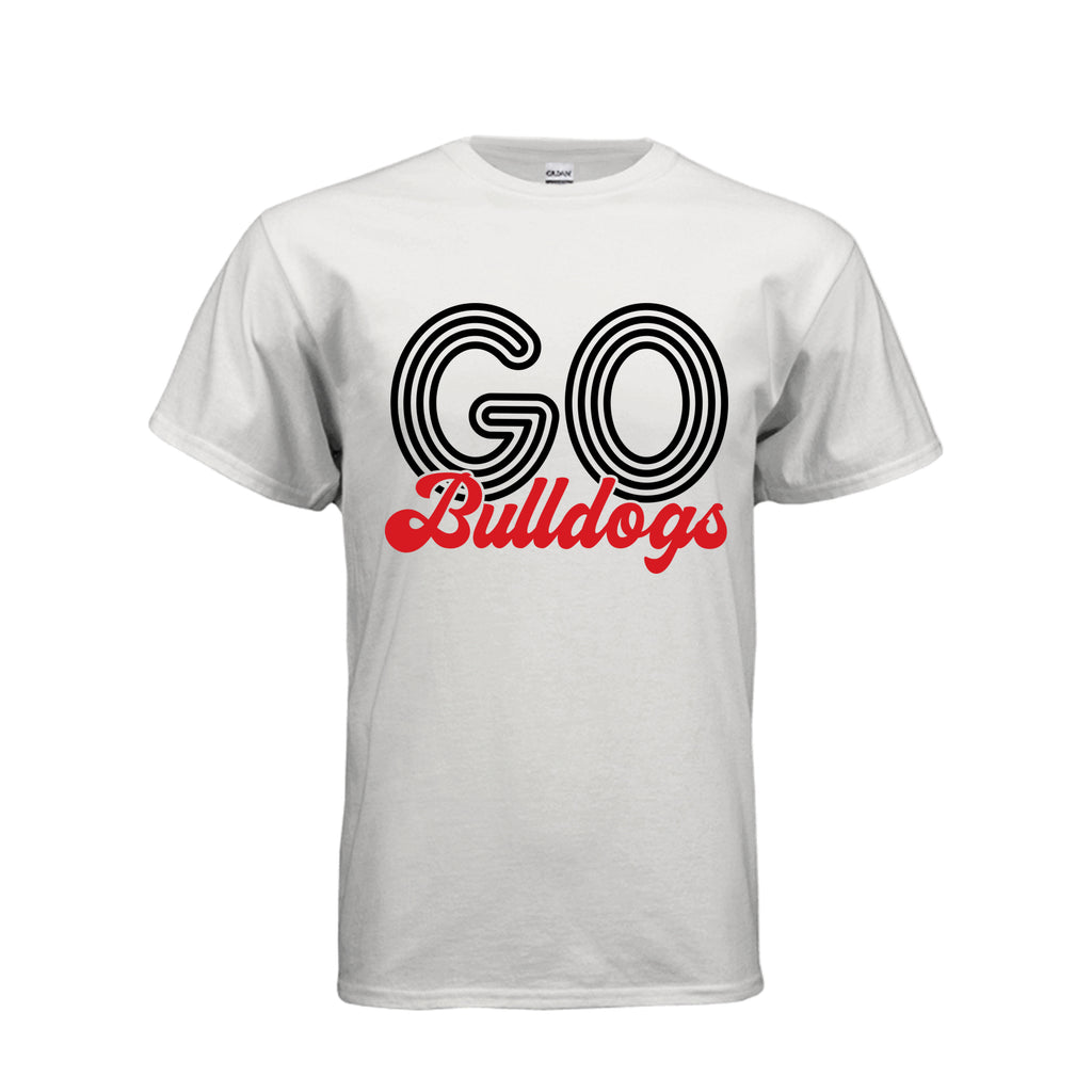 GO Bulldogs | Adult Retro Team Spirit T-Shirt