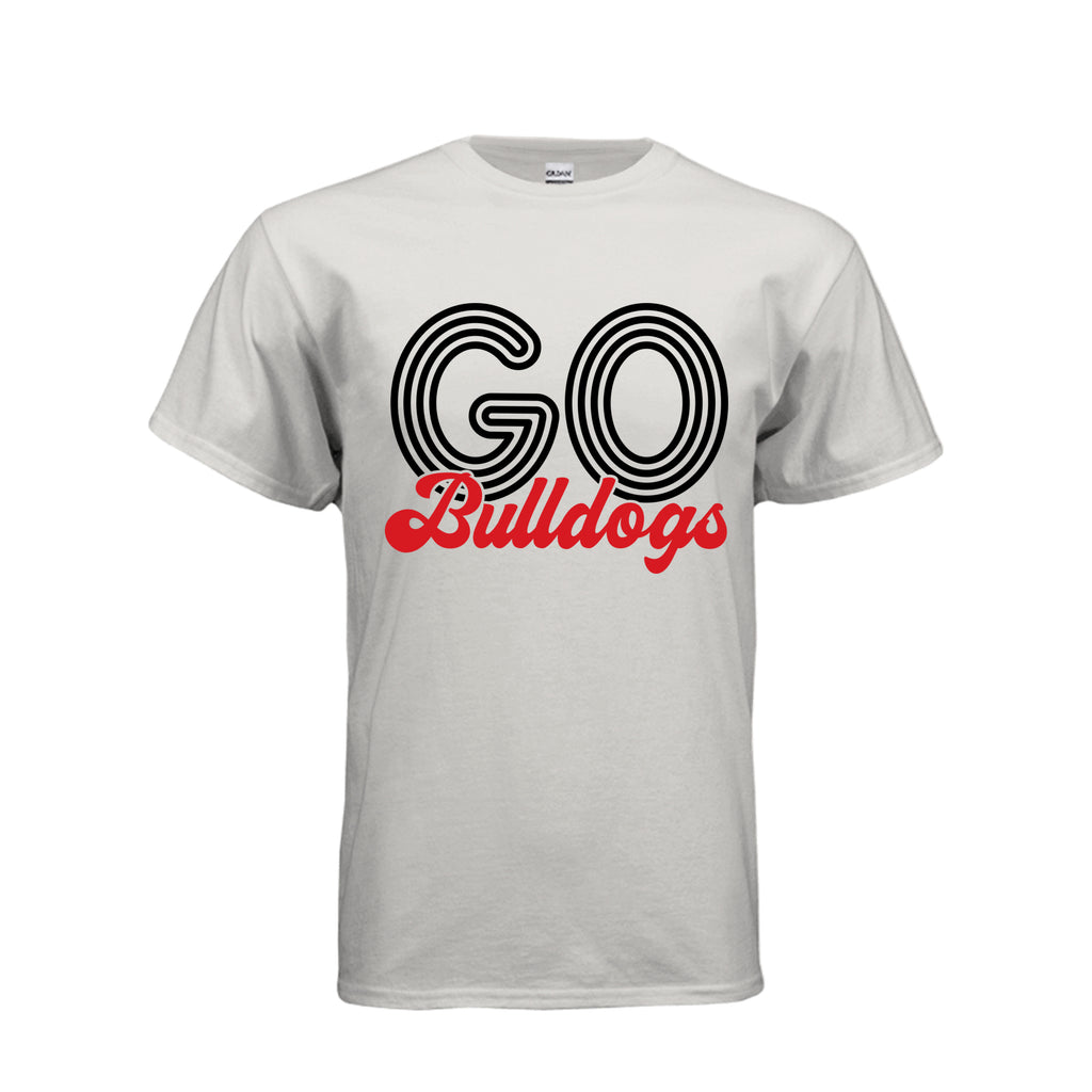 GO Bulldogs | Adult Retro Team Spirit T-Shirt